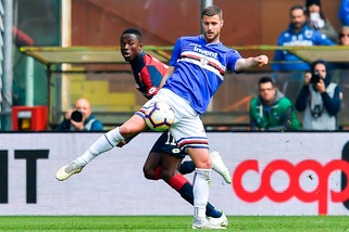Serie A Sampdoria, solo lavoro individuale per Sala