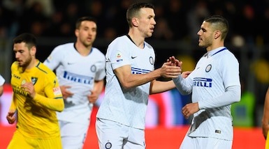 Frosinone-Inter 1-3: a segno Nainggolan, Perisic e Vecino