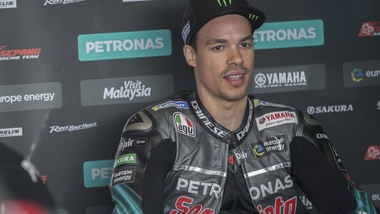 MotoGp Petronas Yamaha: Morbidelli: «Grande gara, sono contento»