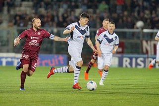 Serie B, Livorno beffato all'ultimo dal Brescia: Romagnoli match-winner