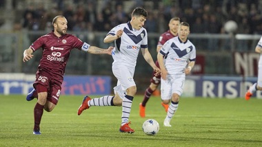 Serie B, Livorno beffato all'ultimo dal Brescia: Romagnoli match-winner