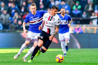 Serie A Cagliari, Deiola e Cacciatore hanno lavorato a parte