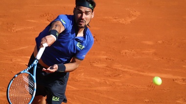Tennis, anche Fognini agli ottavi di Montecarlo