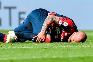 Serie A Genoa, infortunio Sturaro: out per la Spal