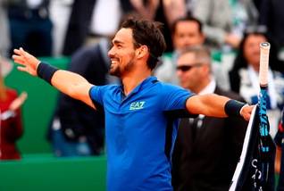 Montecarlo, Fognini superlativo: eliminato Nadal