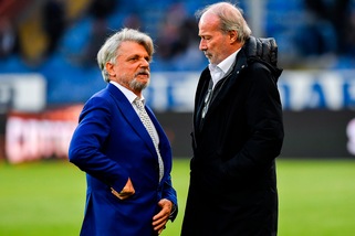 Serie A Sampdoria, Ferrero ignora Sabatini: «Non ne voglio parlare»