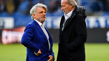 Serie A Sampdoria, Ferrero ignora Sabatini: «Non ne voglio parlare»