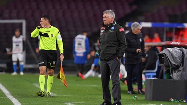 Ancelotti: «Dobbiamo dare di più, sono dispiaciuto. Insigne? Deve tornare ai suoi livelli»