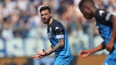 Serie A Empoli, Caputo: «Vogliamo lottare fino all'ultimo»