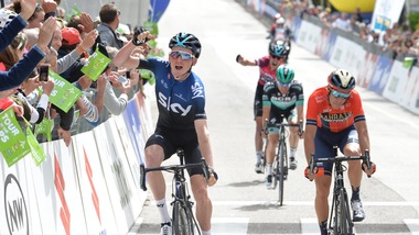 Tour of the Alps, quarta tappa: Hart batte in volata Nibali