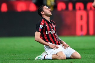 Serie A Milan, Calabria: «Fa male non poter aiutare i miei compagni»
