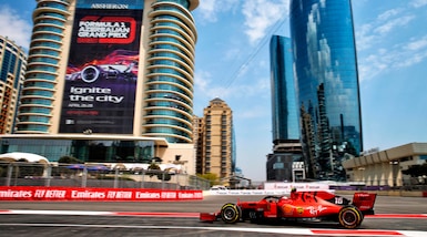F1, Gp Baku: Leclerc e Vettel dominano le seconde libere