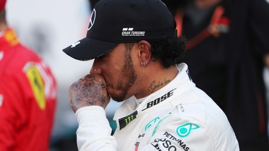 F1 Mercedes, Hamilton: «La prima fila è fantastica»