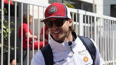 F1 Azerbaijan, Giovinazzi: «Buona qualifica, ora spero nei punti»