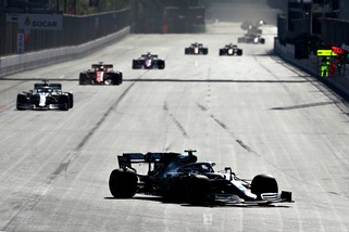 F1 Gp Azerbaigian: domina la Mercedes, Vettel è terzo