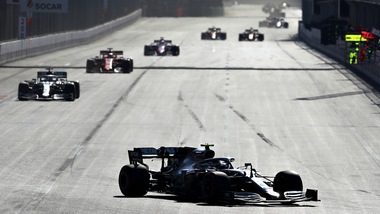 F1 Gp Azerbaigian: domina la Mercedes, Vettel è terzo