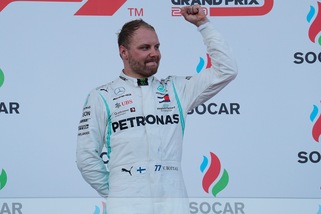 Gp Azerbaigian, Bottas: «Incredibili le prestazioni del team»