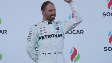 Gp Azerbaigian, Bottas: «Incredibili le prestazioni del team»