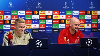 Ajax, parla Ten Hag: «Siamo motivati, possiamo fare una grande gara»