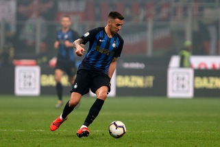Inter,  contrattura al retto femorale per Vecino: salterà l'Udinese