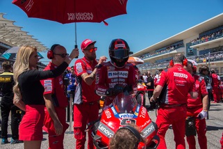 MotoGp Ducati, Petrucci: «Buon ritmo, sono contento»