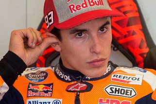 MotoGp Jerez, Marquez: «Bene prima fila, vediamo domani»