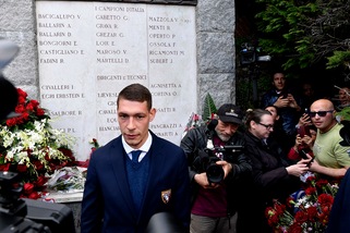 Belotti e i 31 nomi: commozione a Superga per il Grande Torino