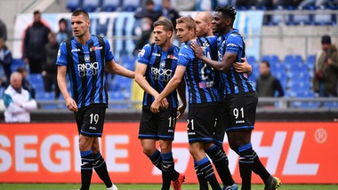 Serie A: Atalanta, tris da Champions con la Lazio. Doppietta Quagliarella: +4 su Ronaldo