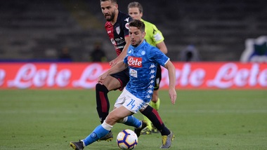 Serie A Napoli-Cagliari 2-1, il tabellino