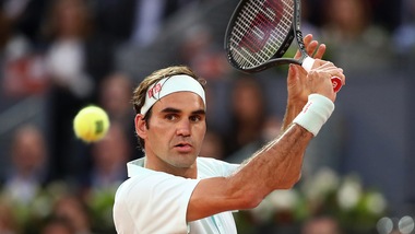 Tennis, Madrid: rientro con vittoria per Federer