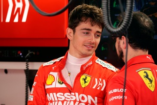 F1 Ferrari, Leclerc: «La gara sarà difficile, siamo ancora lontani»