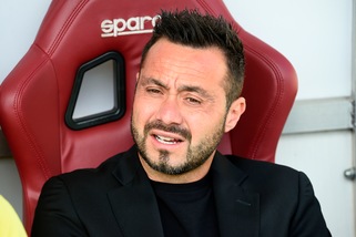 Sassuolo, De Zerbi: «Giochiamo sempre al 100 per cento, chi se lo chiede è un cioccolataio»