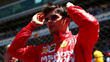 F1 Ferrari, Leclerc: «Test per migliorare dopo un week end difficile»