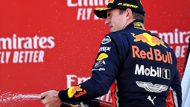 F1 Red Bull, Verstappen: «Partenza determinante per il podio»