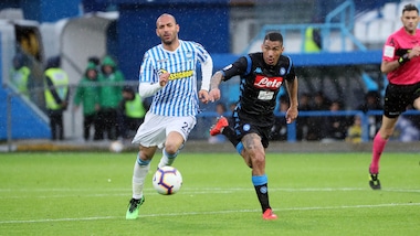 Serie A Spal-Napoli 1-2, il tabellino
