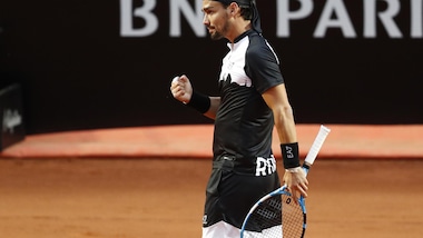 Internazionali di Roma, ottimo esordio per Fognini con Tsonga