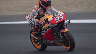 MotoGp Honda, Marquez: «A Le Mans bisogna fare i conti col clima»