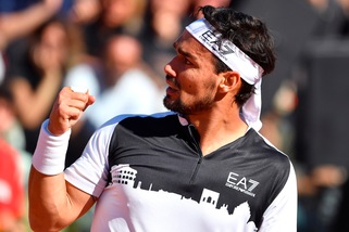 Fognini incanta il Pietrangeli agli Internazionali