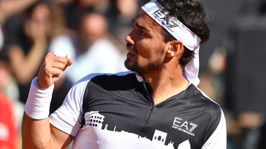 Fognini incanta il Pietrangeli agli Internazionali