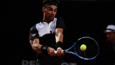 Internazionali, Fognini cede a Tsitsipas: sfumano i quarti