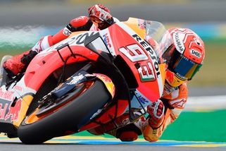 Marquez: «La  pole a Le Mans è stata una lotteria»