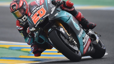 Le Mans: a Quartararo il warm up, Rossi chiude la top ten