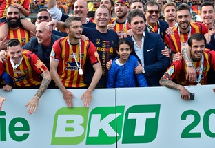 Lecce, Sticchi Damiani: «Anche noi sorpresi dalla promozione in Serie A»