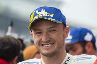 Jack Miller in pista con la Ducati Panigale