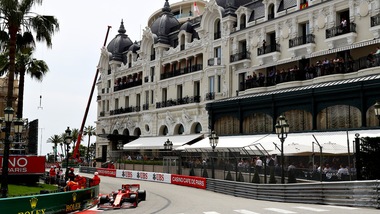 Gp Monaco: Leclerc primo nelle terze libere, incidente per Vettel