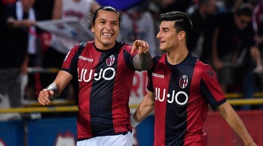 Bologna-Napoli 3-2: Santander show, Mertens non basta