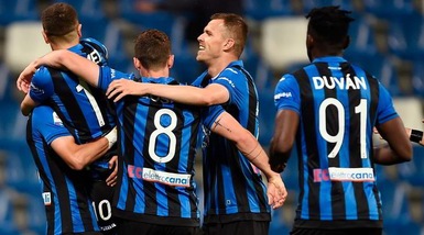 Atalanta-Giana Erminio 11-1, Zapata fa tripletta. Problemi per Malinovskyi