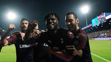 Kessie trascina il Milan contro la Spal ma non basta per la Champions