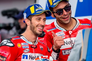 Dovizioso: "La Ducati deve fare uno step avanti in velocità"