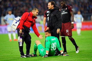 Donnarumma, lesione al bicipite femorale: salterà la Nazionale